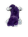 Lavender Stuffed Animal Purple WOLF Pup - View 2