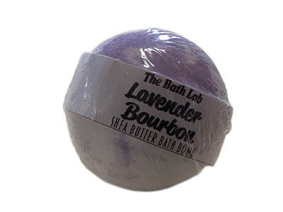Bath Bomb Lavender Bourbon